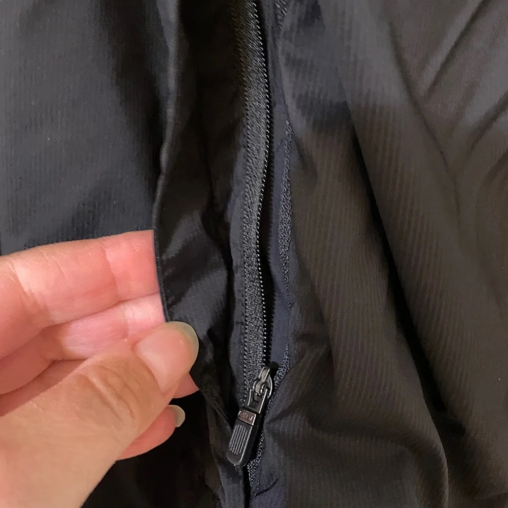 Women’s  Black Hooded Jacket - Picture 4 of 5